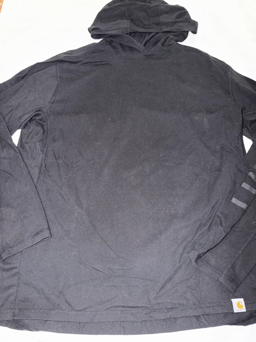 Carhartt Hooded Long Sleeve Shirt Large